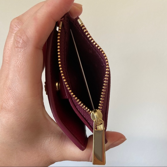 **SOLD**Tory Burch Robinson Mini Wallet Imperial - Picture 5 of 5